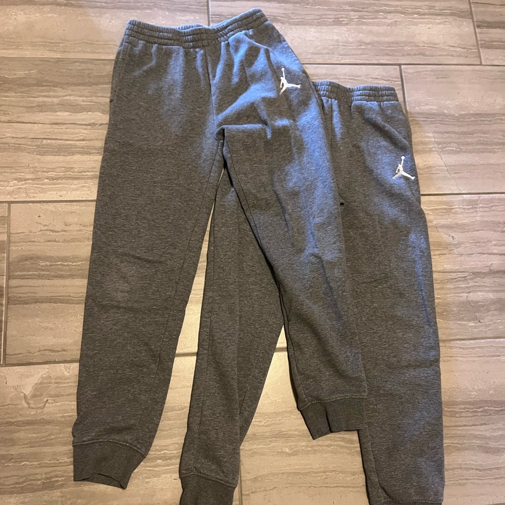 Boys size xl nike jordan sweatpants (price for both)